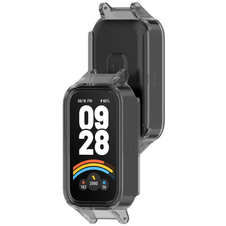 For Xiaomi Smart Band 9 Active Hollow PC Half Coverage Watch Protective Case
