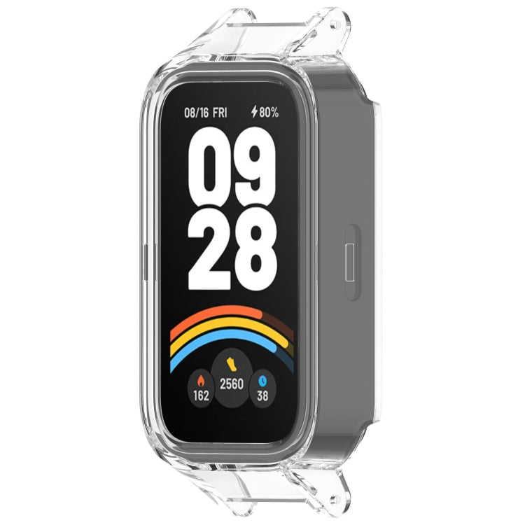 For Xiaomi Smart Band 9 Active Hollow PC Half Coverage Watch Protective Case