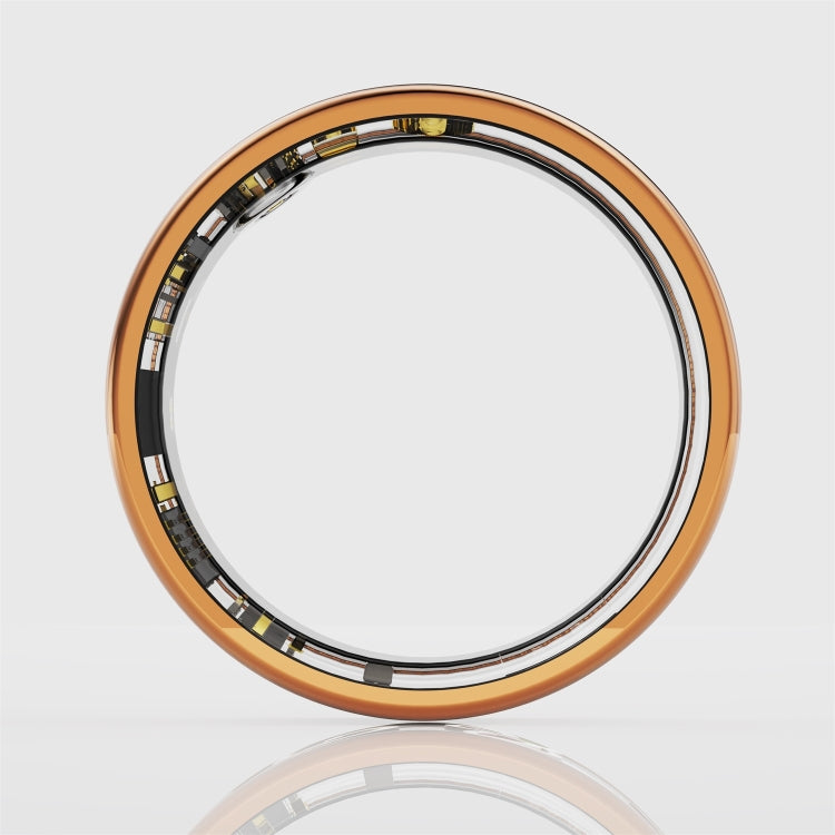 R10M SIZE 10 Smart Ring, Support Heart Rate / Blood Oxygen / Sleep Monitoring / Multiple Sports Modes - Rose Gold