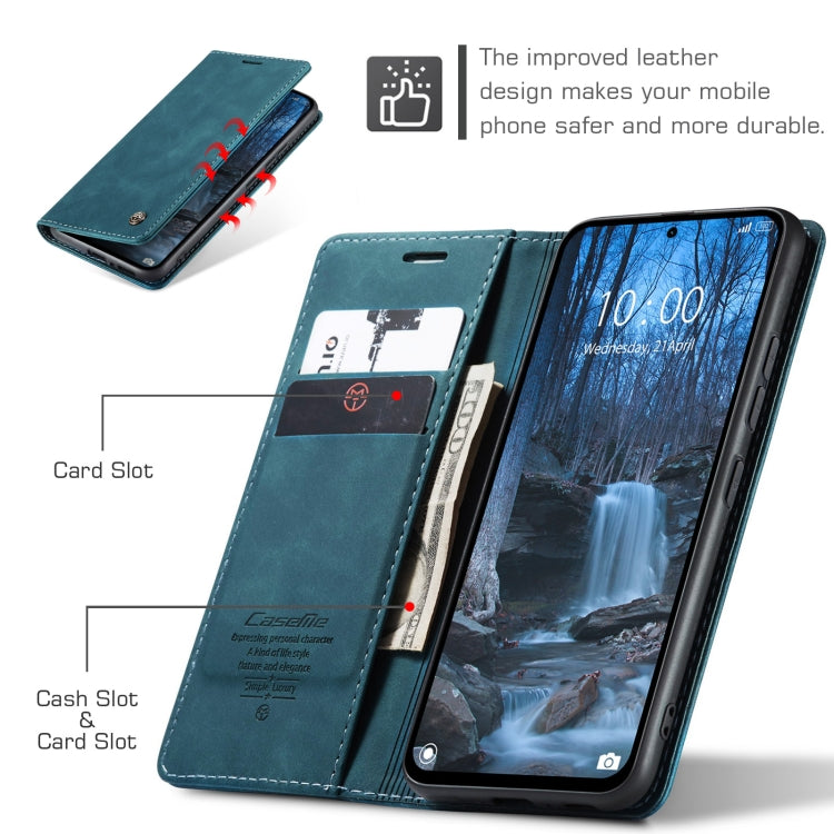 For Redmi Note 14 5G CaseMe 013 Multifunctional Horizontal Flip Leather Phone Case