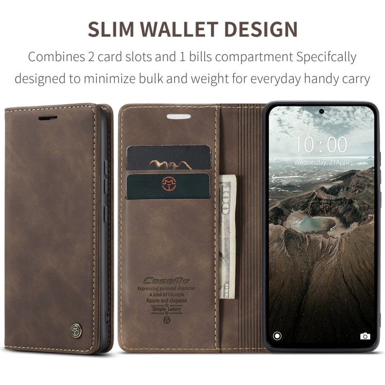 For Redmi Note 14 5G CaseMe 013 Multifunctional Horizontal Flip Leather Phone Case