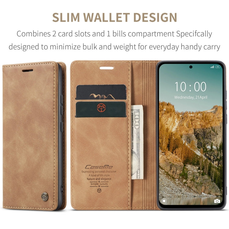 For Redmi Note 14 5G CaseMe 013 Multifunctional Horizontal Flip Leather Phone Case