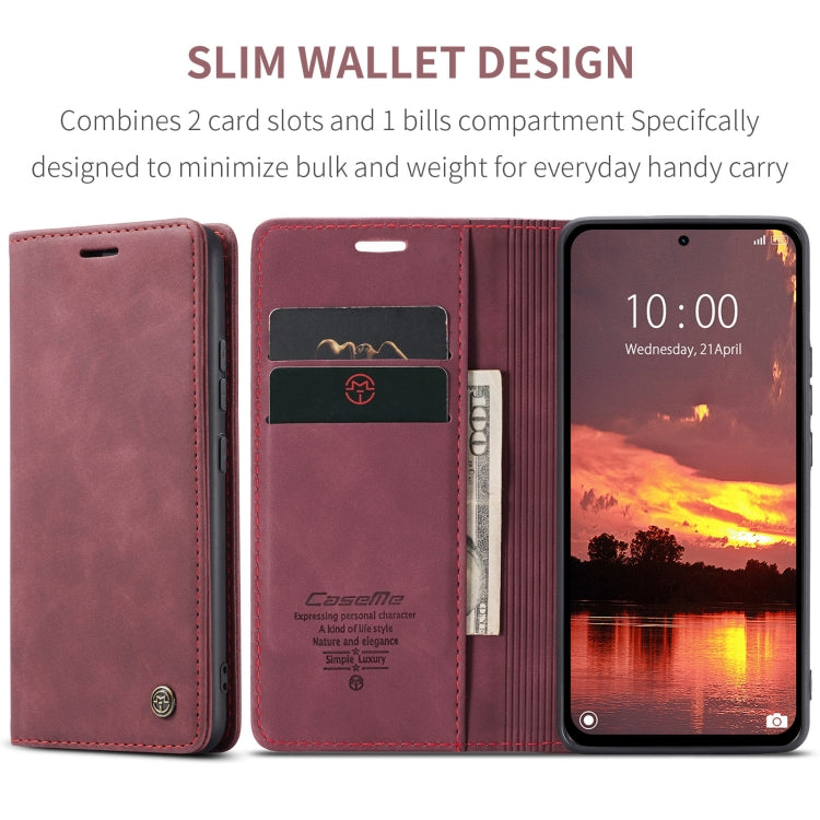 For Redmi Note 14 5G CaseMe 013 Multifunctional Horizontal Flip Leather Phone Case