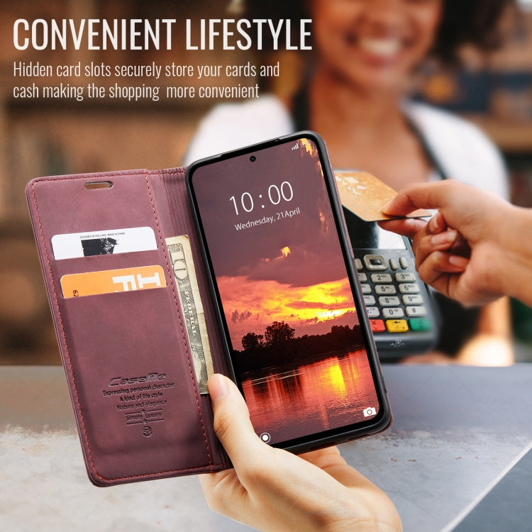 For Redmi Note 14 5G CaseMe 013 Multifunctional Horizontal Flip Leather Phone Case