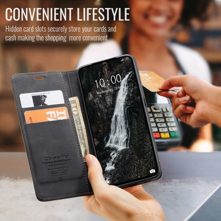 For Redmi Note 14 5G CaseMe 013 Multifunctional Horizontal Flip Leather Phone Case
