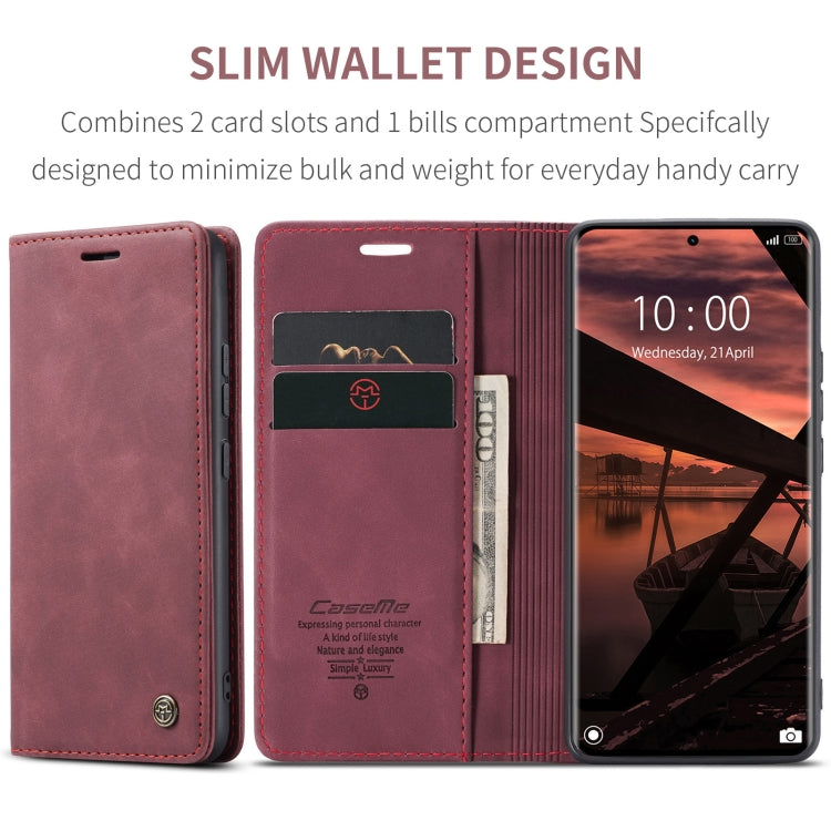 For Redmi Note 14 Pro 5G CaseMe 013 Multifunctional Horizontal Flip Leather Phone Case