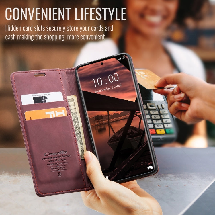 For Redmi Note 14 Pro 5G CaseMe 013 Multifunctional Horizontal Flip Leather Phone Case