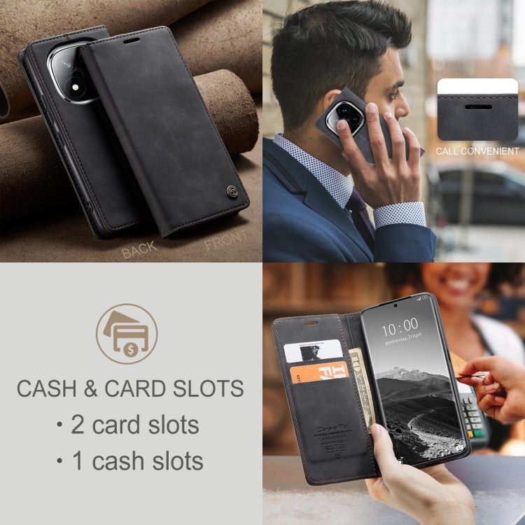 For Redmi Note 14 Pro 5G CaseMe 013 Multifunctional Horizontal Flip Leather Phone Case