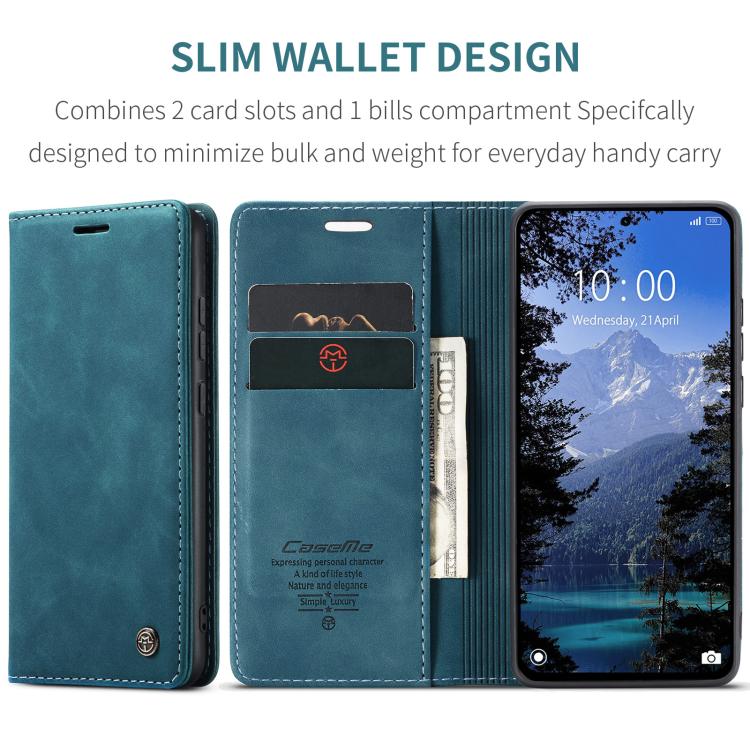 For Xiaomi Poco X7 Pro CaseMe 013 Multifunctional Horizontal Flip Leather Phone Case