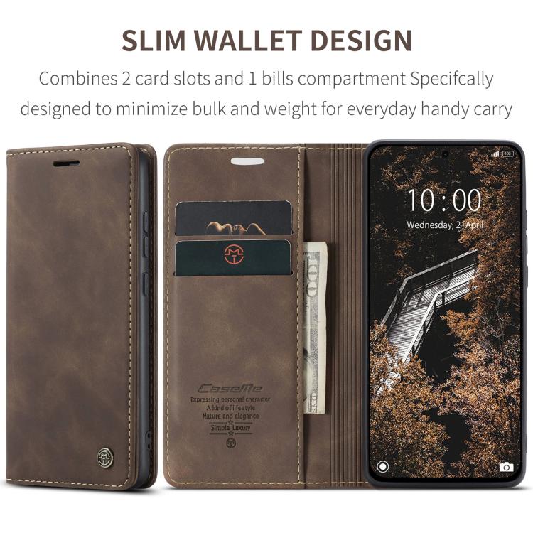 For Xiaomi Poco X7 Pro CaseMe 013 Multifunctional Horizontal Flip Leather Phone Case