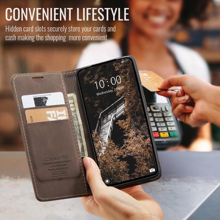 For Xiaomi Poco X7 Pro CaseMe 013 Multifunctional Horizontal Flip Leather Phone Case