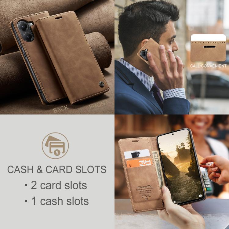 For Xiaomi Poco X7 Pro CaseMe 013 Multifunctional Horizontal Flip Leather Phone Case