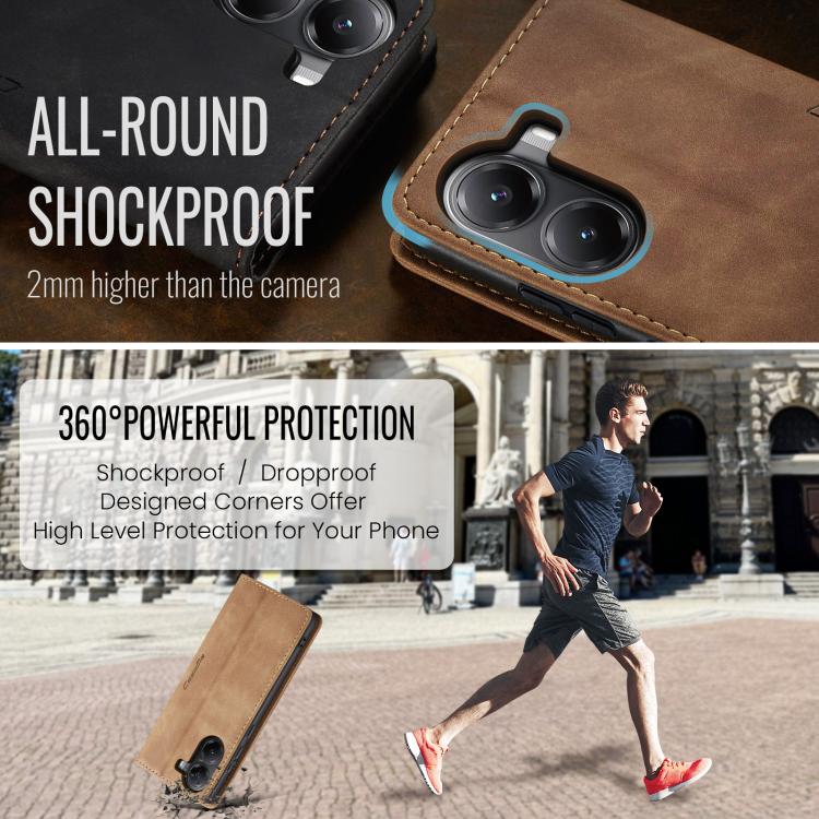 For Xiaomi Poco X7 Pro CaseMe 013 Multifunctional Horizontal Flip Leather Phone Case