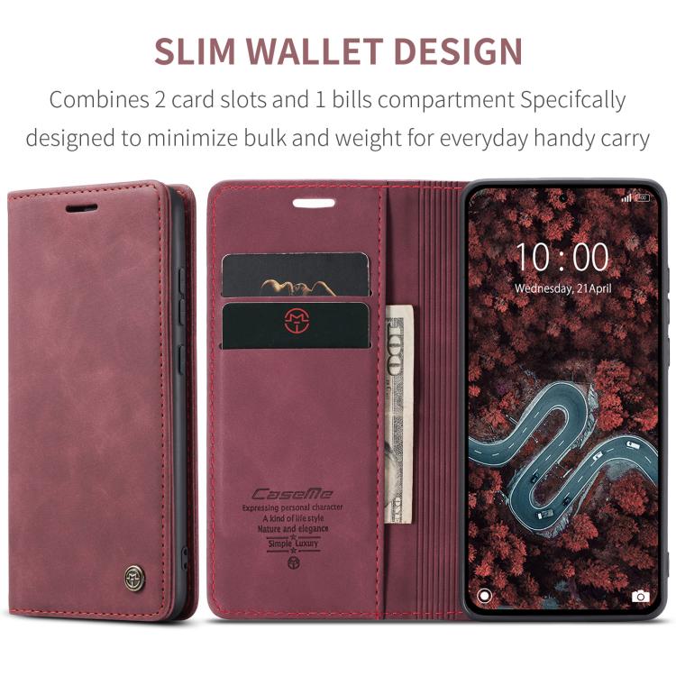 For Xiaomi Poco X7 Pro CaseMe 013 Multifunctional Horizontal Flip Leather Phone Case
