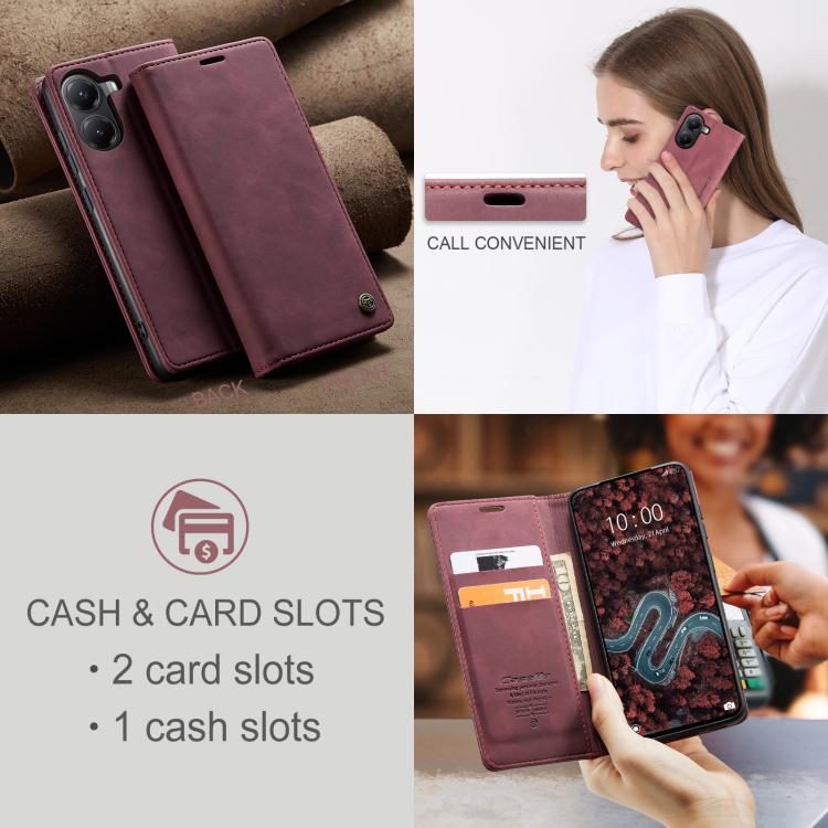 For Xiaomi Poco X7 Pro CaseMe 013 Multifunctional Horizontal Flip Leather Phone Case