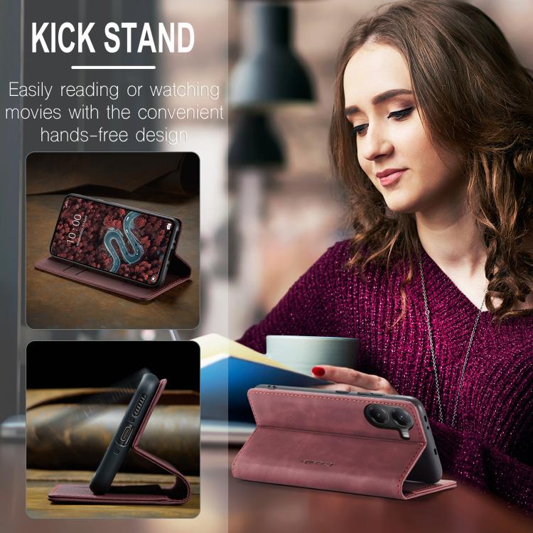 For Xiaomi Poco X7 Pro CaseMe 013 Multifunctional Horizontal Flip Leather Phone Case