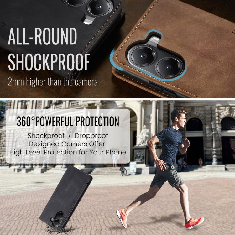 For Xiaomi Poco X7 Pro CaseMe 013 Multifunctional Horizontal Flip Leather Phone Case