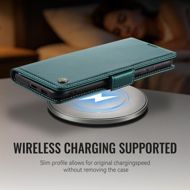 For Xiaomi 17 CaseMe 023 Butterfly Buckle Litchi Texture RFID Anti-theft Leather Phone Case