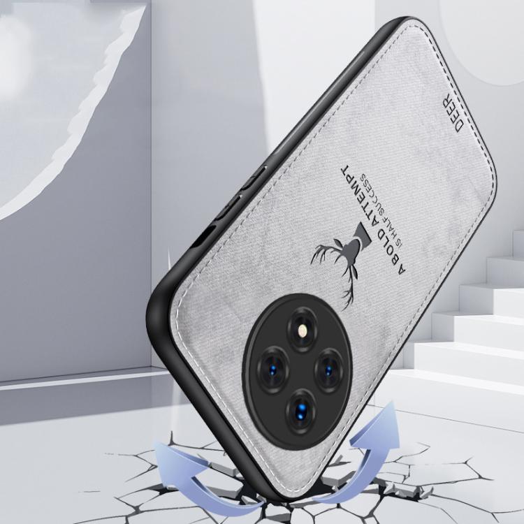 For OnePlus Ace 5 / 5 Pro Deer Head Cloth Skin All-inclusive Phone Case