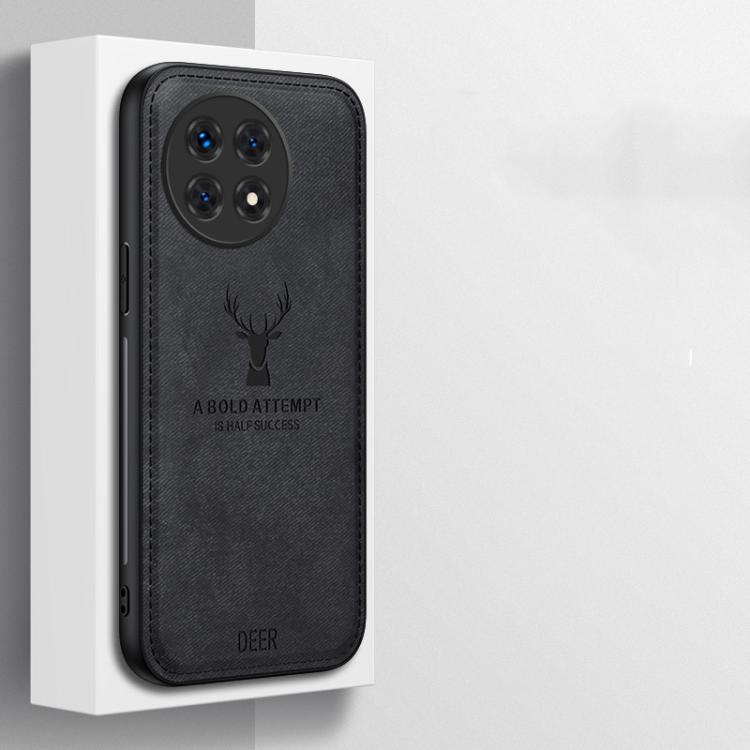 For OnePlus Ace 5 / 5 Pro Deer Head Cloth Skin All-inclusive Phone Case
