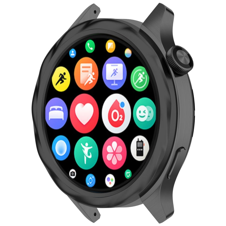 For Xiaomi Watch S4 Tempered Glass Film Hybrid Stainless Steel Watch Protective Ring