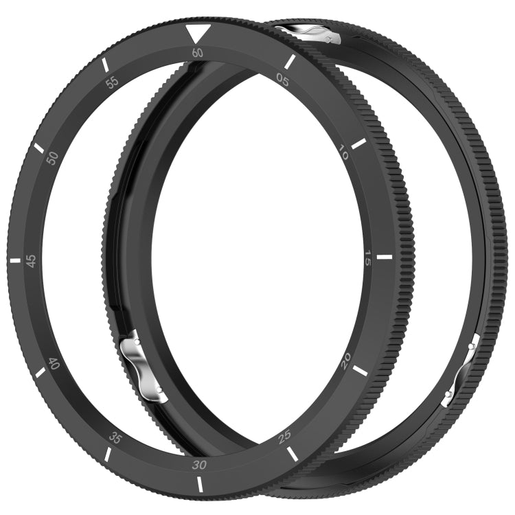 For Xiaomi Watch S4 Tempered Glass Film Hybrid Stainless Steel Watch Protective Ring