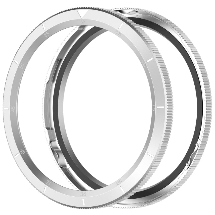 For Xiaomi Watch S4 Tempered Glass Film Hybrid Stainless Steel Watch Protective Ring