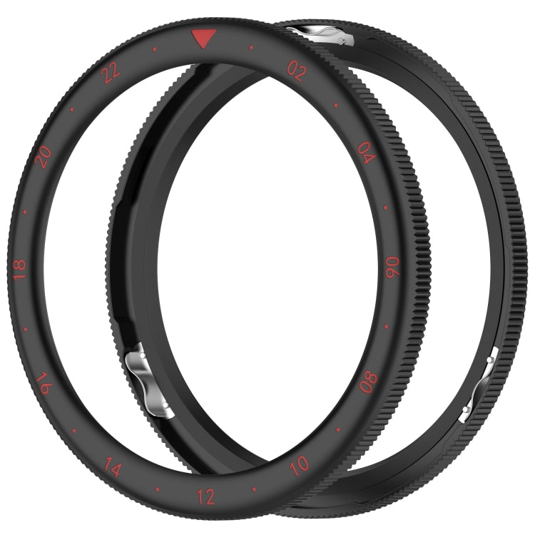 For Xiaomi Watch S4 Tempered Glass Film Hybrid Stainless Steel Watch Protective Ring