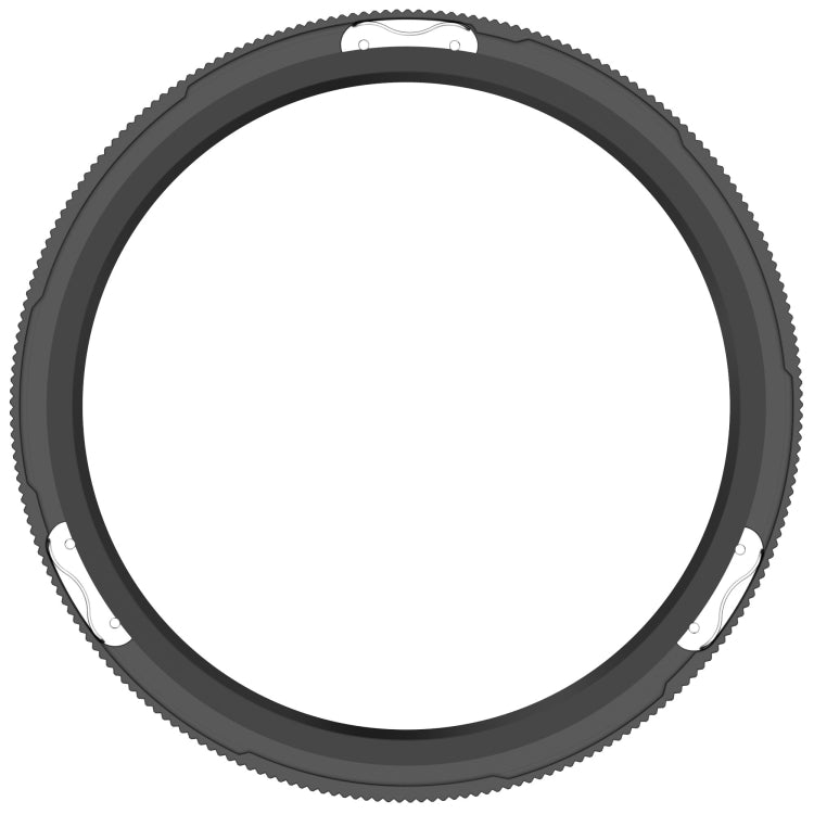 For Xiaomi Watch S4 Tempered Glass Film Hybrid Stainless Steel Watch Protective Ring