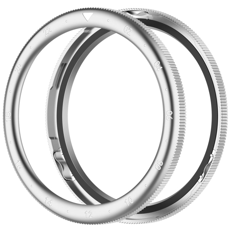 For Xiaomi Watch S4 Tempered Glass Film Hybrid Stainless Steel Watch Protective Ring