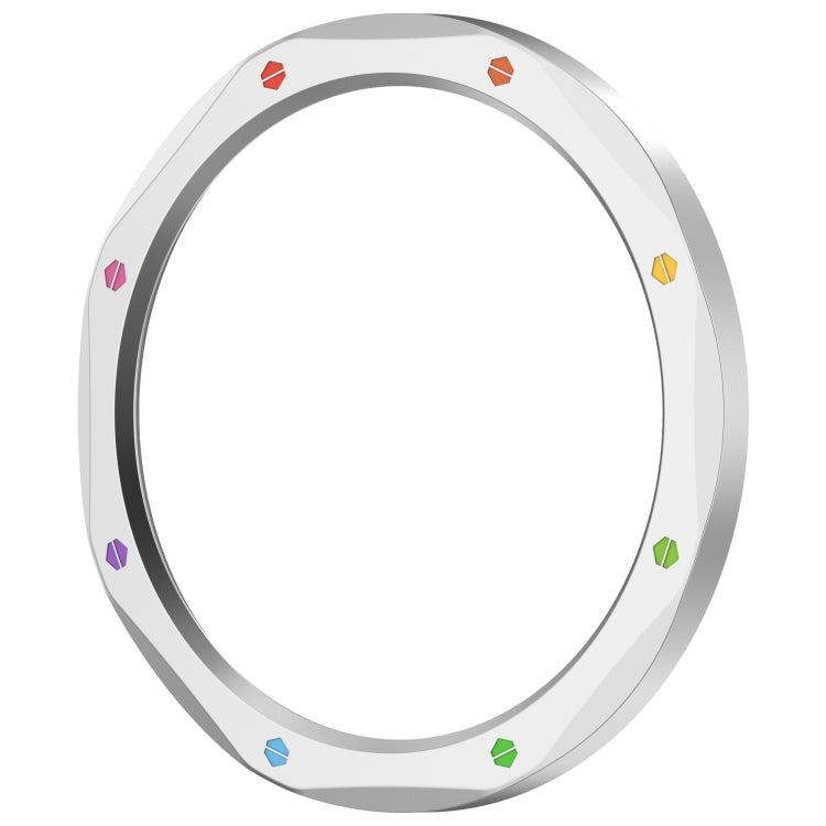 For Xiaomi Watch S4 Tempered Glass Film Hybrid Stainless Steel Watch Protective Ring