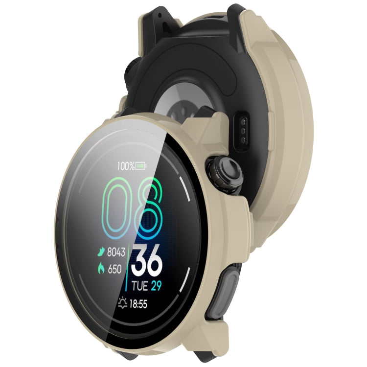 For COROS Pace Pro Tempered Film Integrated PC Watch Protective Case