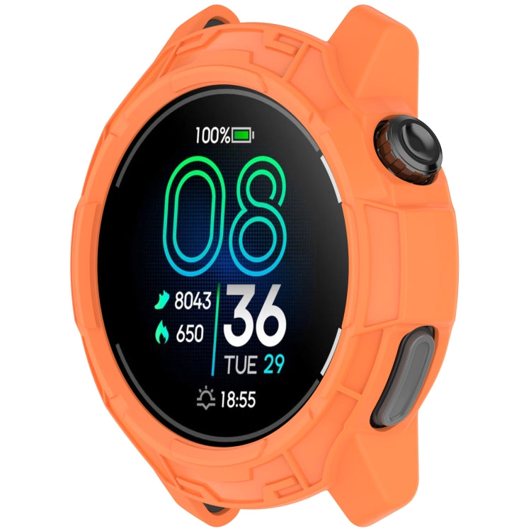 For  COROS Pace Pro Armor Hollow TPU Half Coverage Watch Protective Case