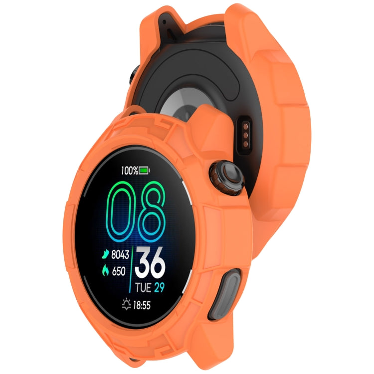 For  COROS Pace Pro Armor Hollow TPU Half Coverage Watch Protective Case