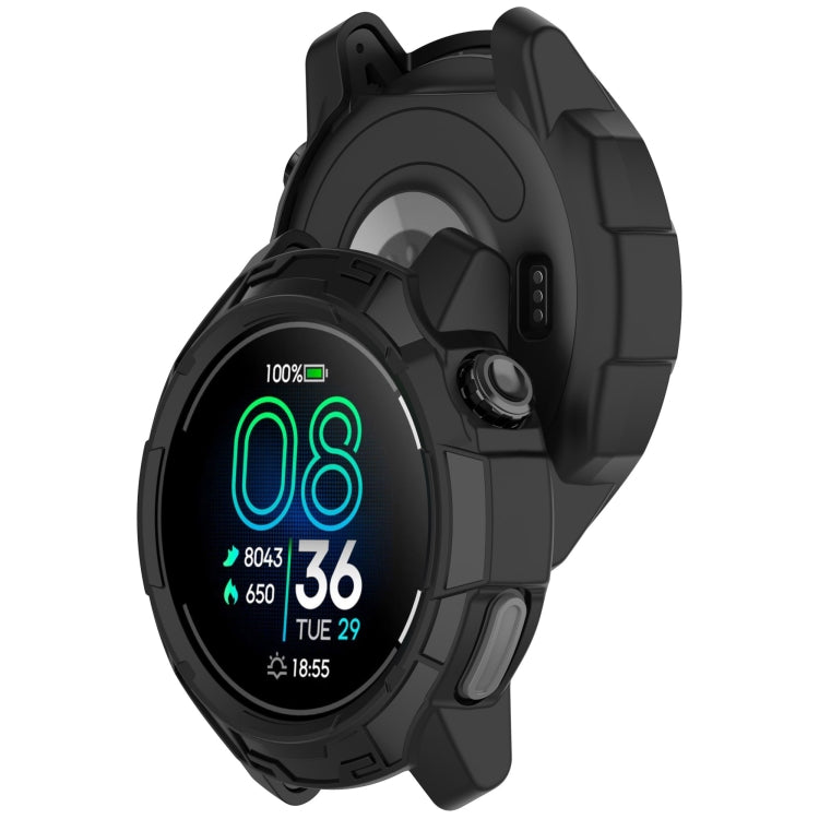 For  COROS Pace Pro Armor Hollow TPU Half Coverage Watch Protective Case
