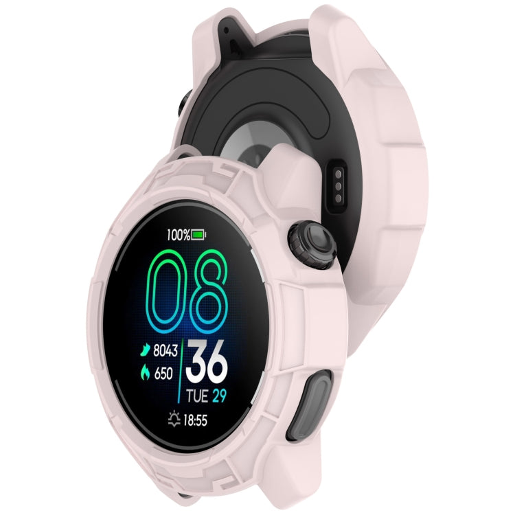 For  COROS Pace Pro Armor Hollow TPU Half Coverage Watch Protective Case