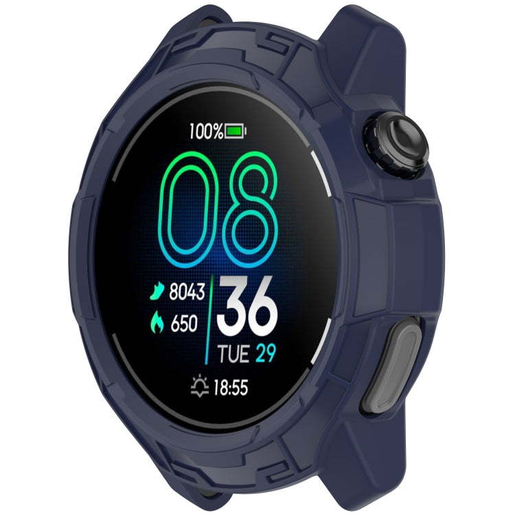 For  COROS Pace Pro Armor Hollow TPU Half Coverage Watch Protective Case