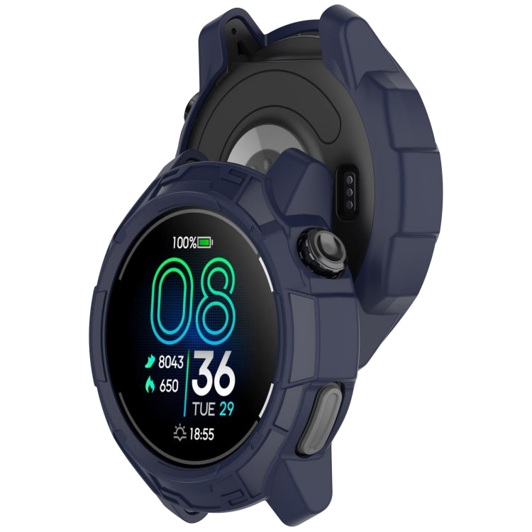 For  COROS Pace Pro Armor Hollow TPU Half Coverage Watch Protective Case