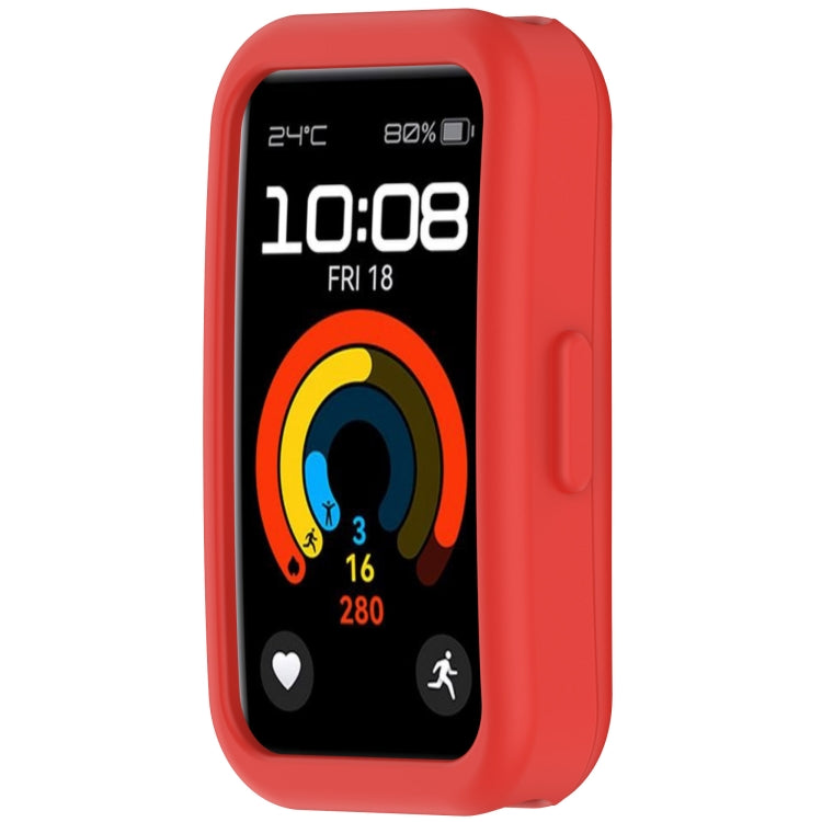 For Huawei Band 10 / 9 / 8 Silicone Watch Protective Case