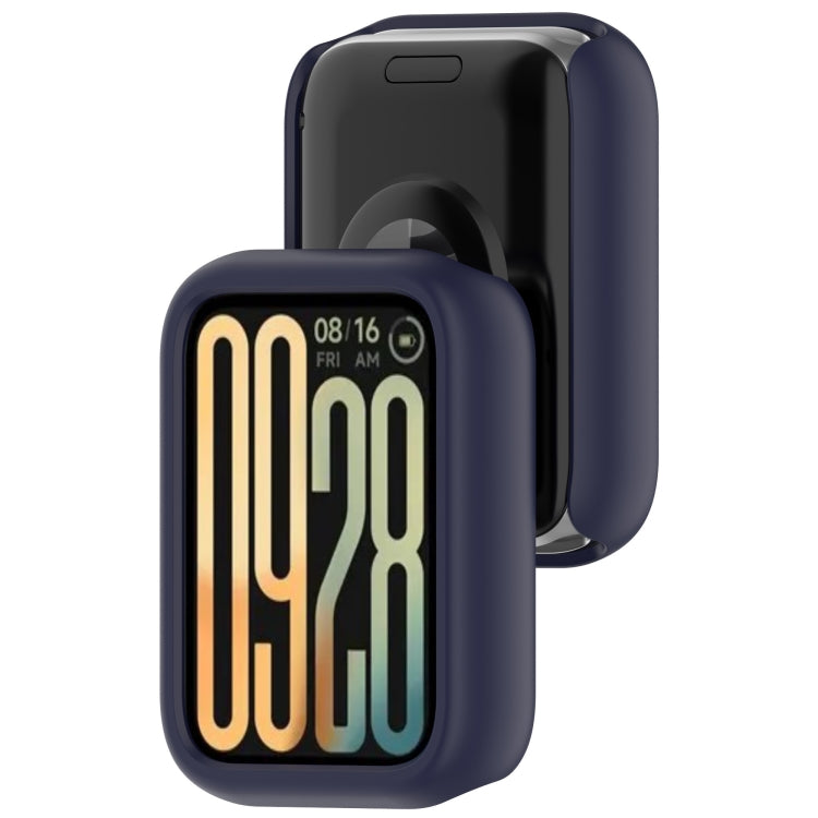 For Xiaomi Smart Band 9 Pro Half Coverage PC Hollow Watch Protective Case