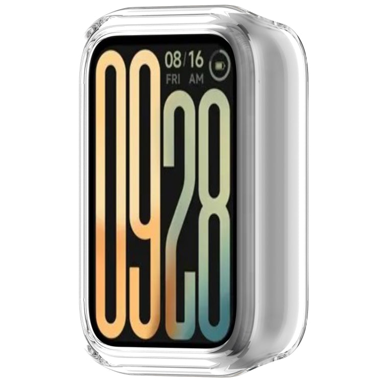For Xiaomi Smart Band 9 Pro Half Coverage PC Hollow Watch Protective Case