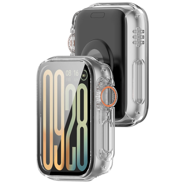 For Xiaomi Smart Band 9 Pro Tempered Film Integrated PC Watch Protective Case Second Variation Case