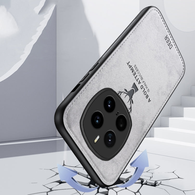 For Honor Magic7 Pro Deer Head Cloth Skin All-inclusive Phone Case