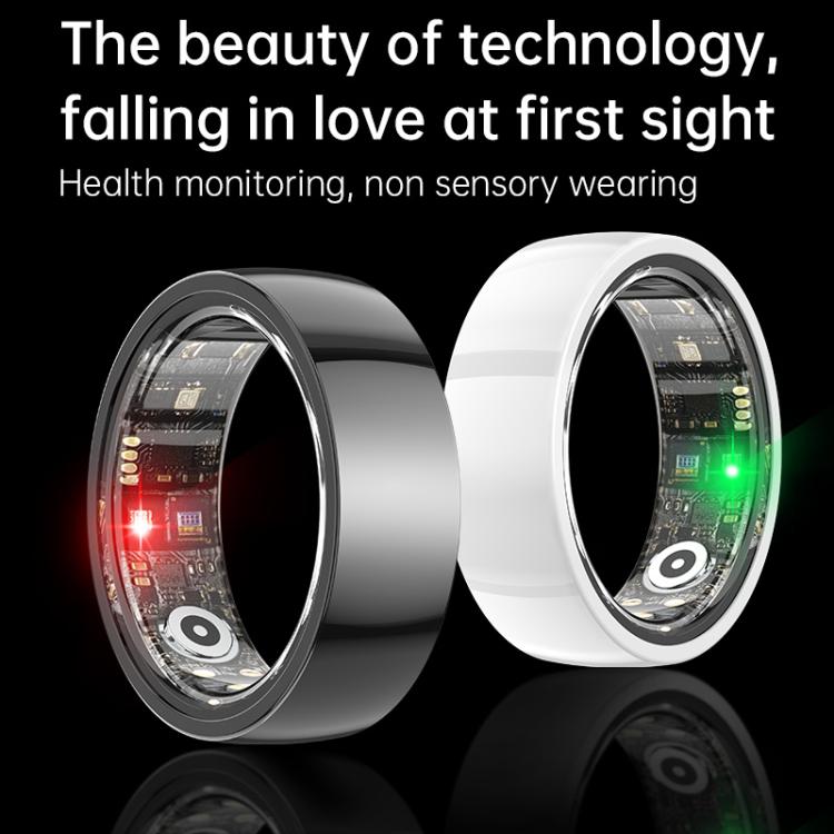 R1000 SIZE 8 Smart Ring, Support Heart Rate / Blood Oxygen / Sleep / Multiple Sports Modes