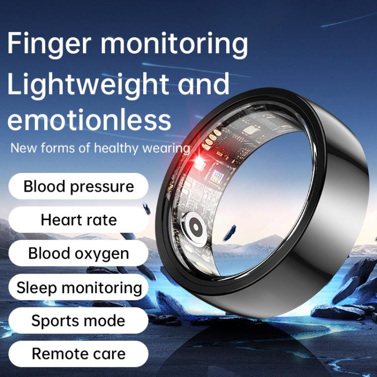 R1000 SIZE 13 Smart Ring, Support Heart Rate / Blood Oxygen / Sleep / Multiple Sports Modes