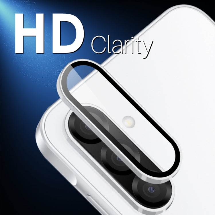 For Samsung Galaxy A36 5G NORTHJO Camera Lens Protector CD Metal Ring Tempered Glass Film