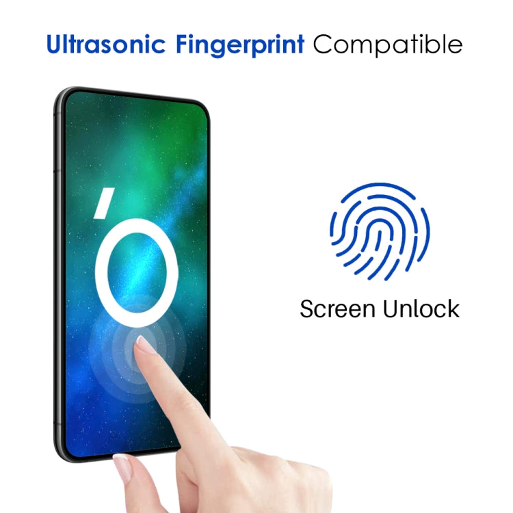 For Samsung Galaxy S23 5G NORTHJO A++ Screen Tempered Glass Film, Support Fingerprint Unlock