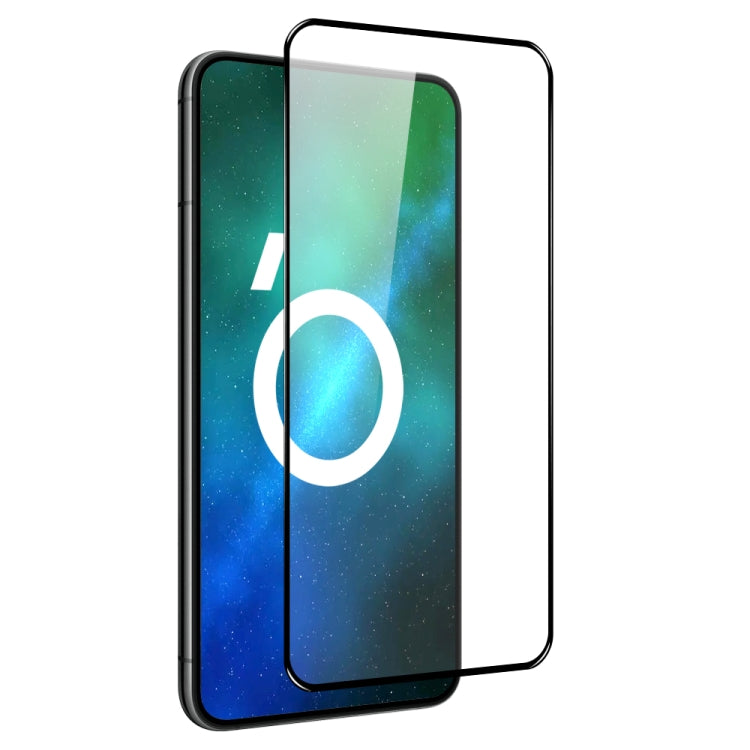 For Samsung Galaxy S21 5G NORTHJO A++ Screen Full Glue Silk Printing Tempered Glass Film, Support Fingerprint Unlock