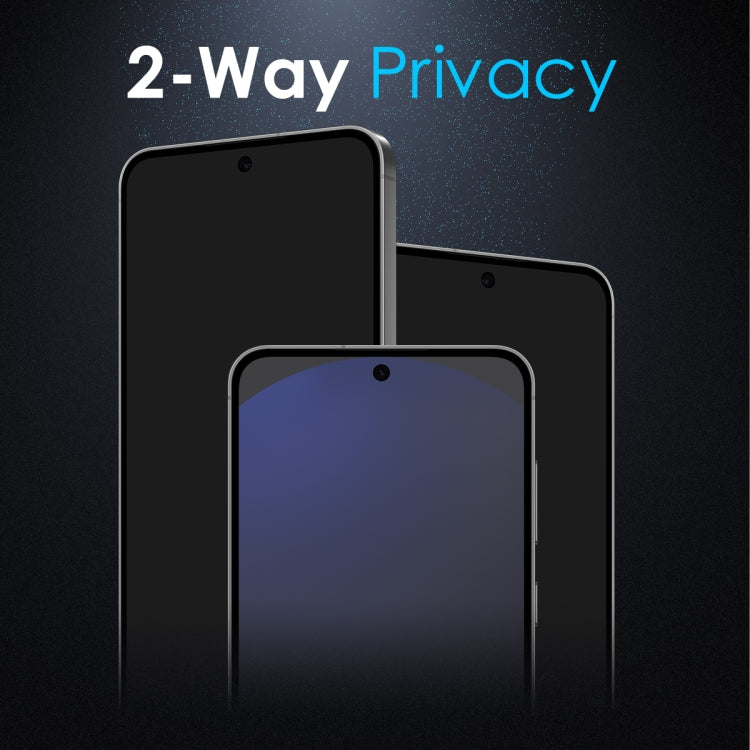 For Samsung Galaxy S25+ 5G NORTHJO A++ Privacy Screen Protector High Aluminium-Silicon Glass Film, Support Fingerprint Unlock