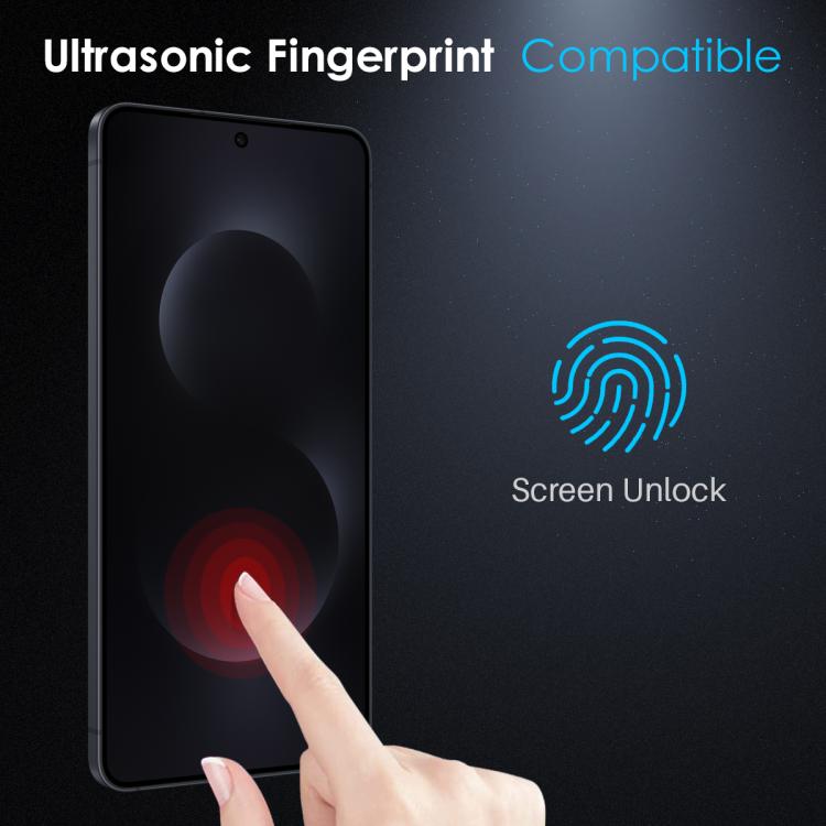For Samsung Galaxy S26 Ultra 5G NORTHJO A++ Privacy Screen Protector High Aluminium-Silicon Glass Film, Support Fingerprint Unlock